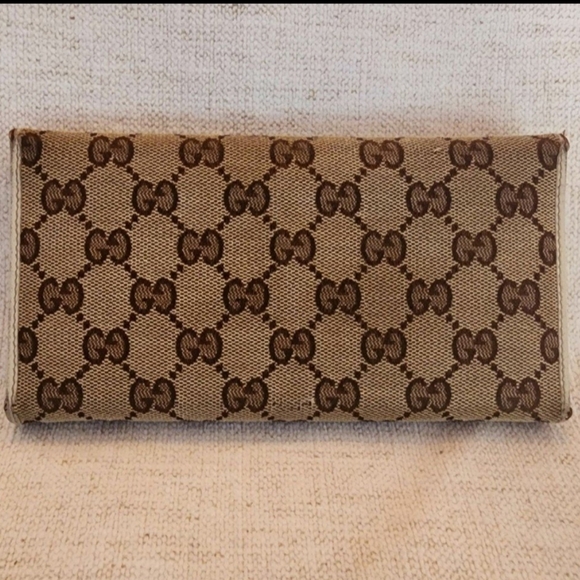 Gucci Shelly Bow Long Wallet, Vintage - Picture 3 of 10